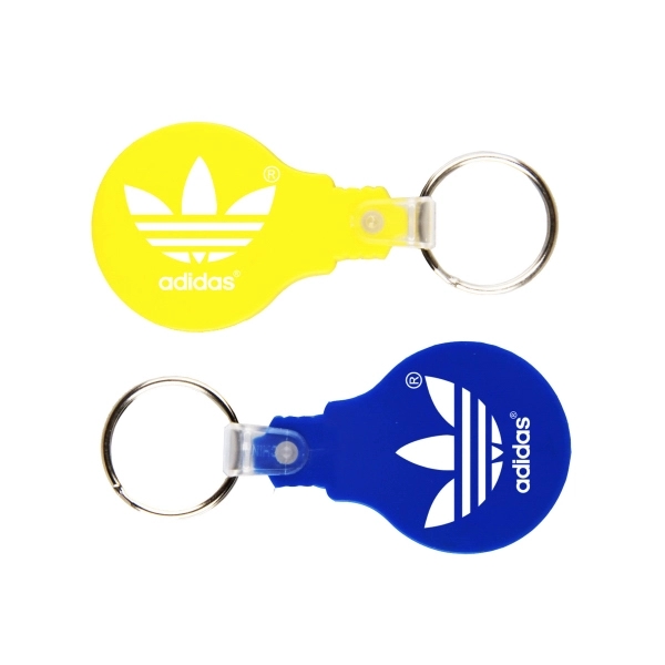 Light Bulb Shape PVC Key Holder... from ASI 74585 Nu Promo International / Nu Promo Line