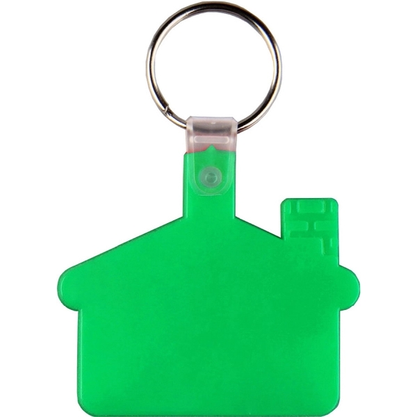 House Shape PVC Key Holder... from ASI 74585 Nu Promo International / Nu Promo Line