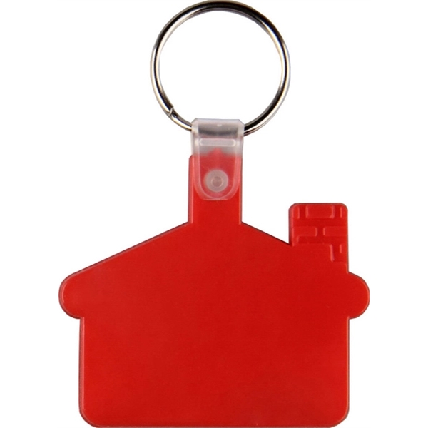 House Shape PVC Key Holder... from ASI 74585 Nu Promo International / Nu Promo Line
