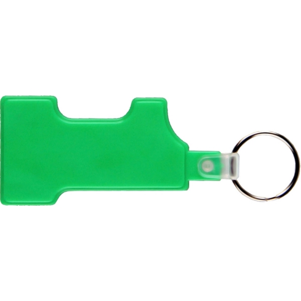 Number 1 Shape PVC Key Holder... from ASI 74585 Nu Promo International / Nu Promo Line