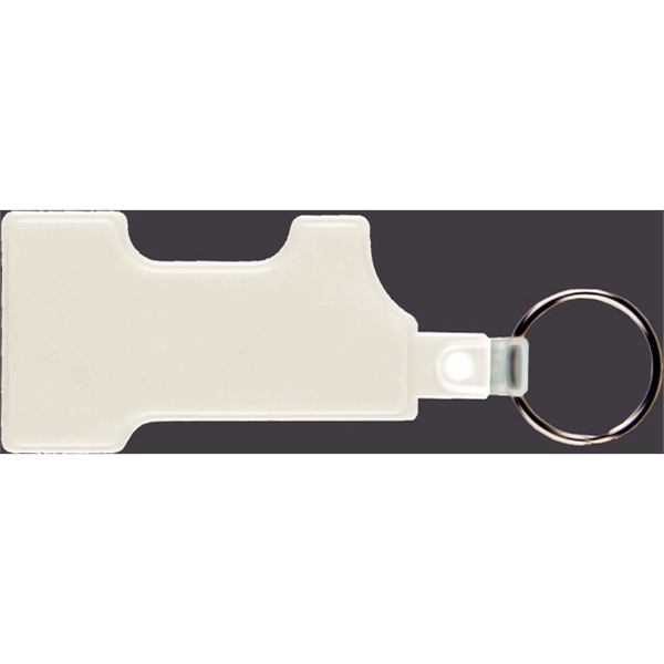 Number 1 Shape PVC Key Holder... from ASI 74585 Nu Promo International / Nu Promo Line
