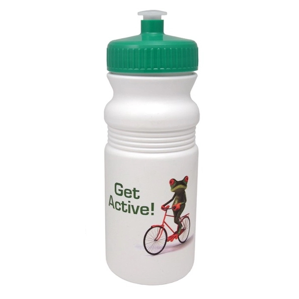 20 oz. value sports bottle with full-color imprint, perfect for custom... from ASI 67075 Leprechaun Promotions, LLC / Leprechaun Promotions