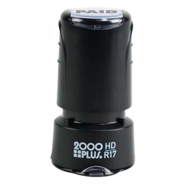 Self-inking stamp with hinged cover.... from ASI 81500 Navitor Inc / Navitor Specialty Products