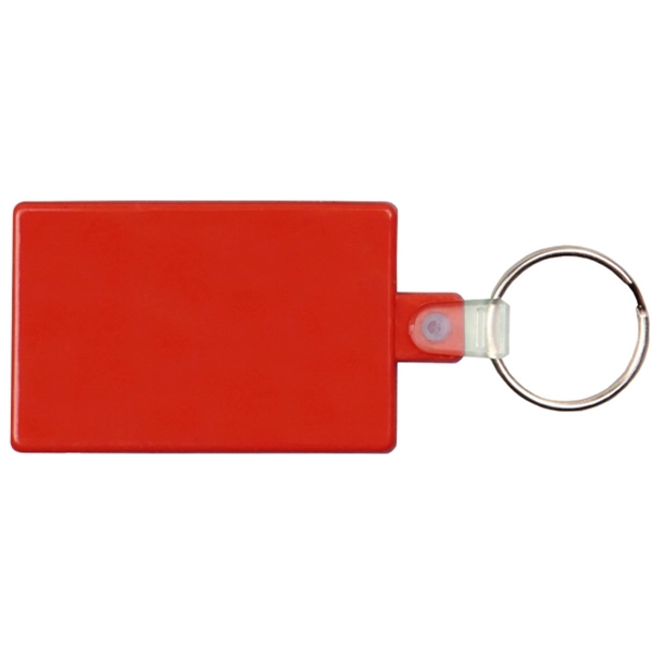 Rectangular / oval Shape PVC Key Holder... from ASI 74585 Nu Promo International / Nu Promo Line
