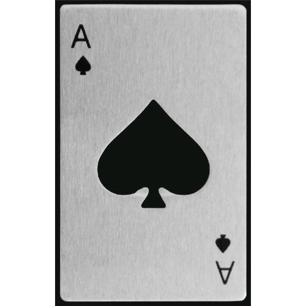 Poker ace bottle opener... from ASI 74585 Nu Promo International / Nu Promo Line