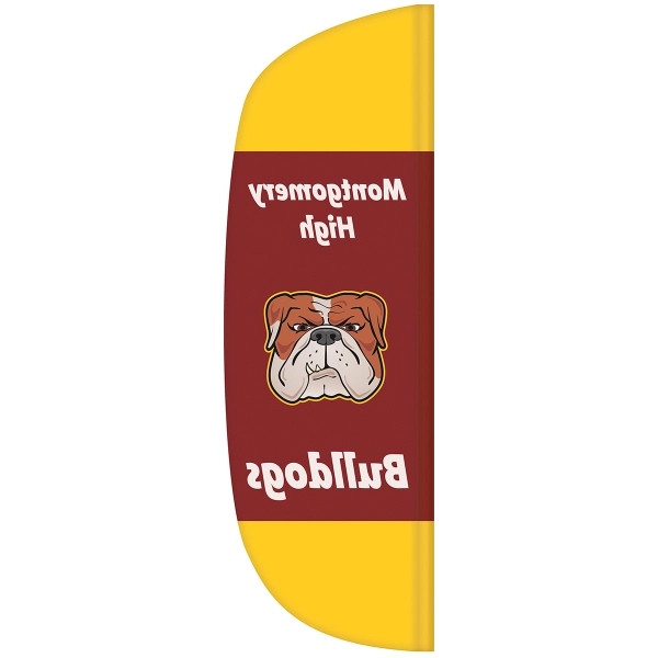 3' x 10' custom single reverse flutter flag.... from ASI 80228 Quinn