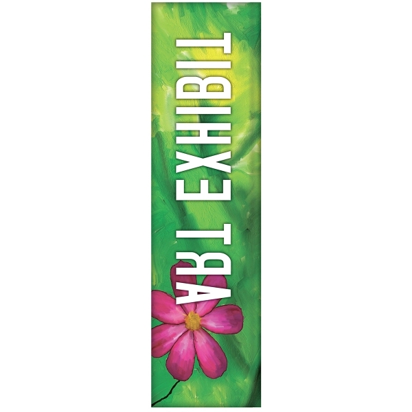 3' x 12' custom single reverse square feather flag.... from ASI 80228 Quinn