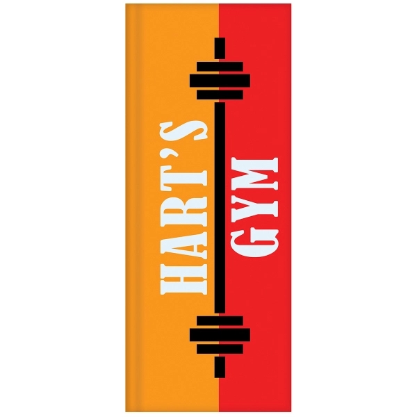 3' x 8' custom square single reverse  feather flag.... from ASI 80228 Quinn