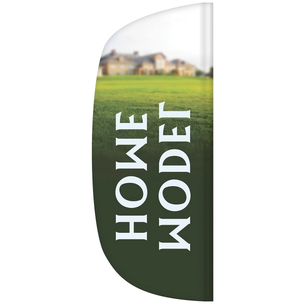 3' x 8' custom single reverse flutter flag.... from ASI 80228 Quinn