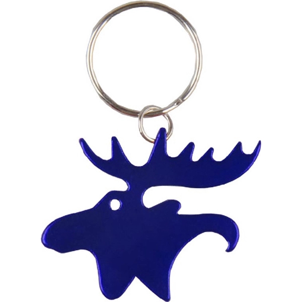 Moose, Deer, Elk shape bottle opener key chain.... from ASI 74585 Nu Promo International / Nu Promo Line