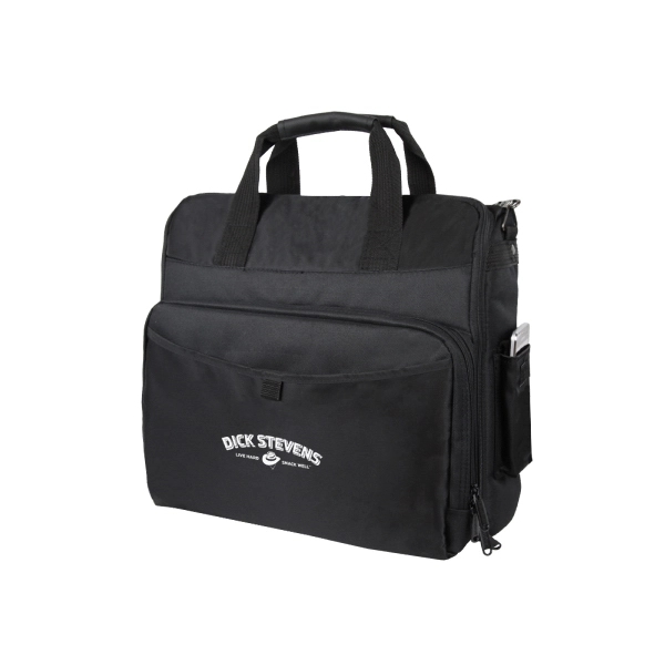 Computer briefcase made of 420 Nylon with 600 denier Polyester.... from ASI 57702 GoodHopeBags, Inc.