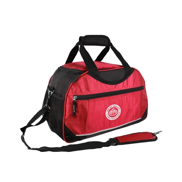 Cooler made of 420 Denier jacquard, watermark nylon and 600 Denier... from ASI 57702 GoodHopeBags, Inc.