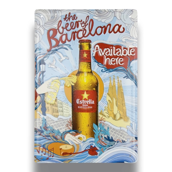 12" x 18" custom sign made from recycled aluminum.... from ASI 50120 Dixie Seal & Stamp Co Inc / Dixiline