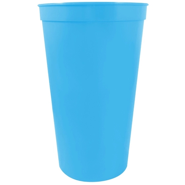 Durable 22 oz. smooth-walled stadium cup, perfect for high-volume events and... from ASI 67075 Leprechaun Promotions, LLC / Leprechaun Promotions
