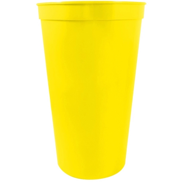 Durable 22 oz. smooth-walled stadium cup, perfect for high-volume events and... from ASI 67075 Leprechaun Promotions, LLC / Leprechaun Promotions