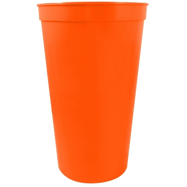 Durable 22 oz. smooth-walled stadium cup, perfect for high-volume events and... from ASI 67075 Leprechaun Promotions, LLC / Leprechaun Promotions