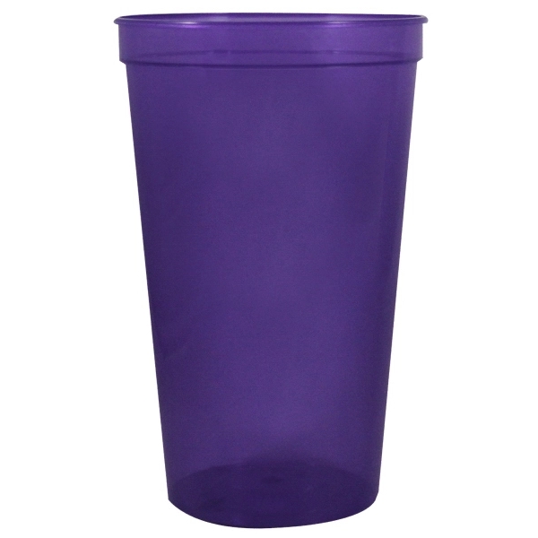 Durable 22 oz. smooth-walled stadium cup, perfect for high-volume events and... from ASI 67075 Leprechaun Promotions, LLC / Leprechaun Promotions