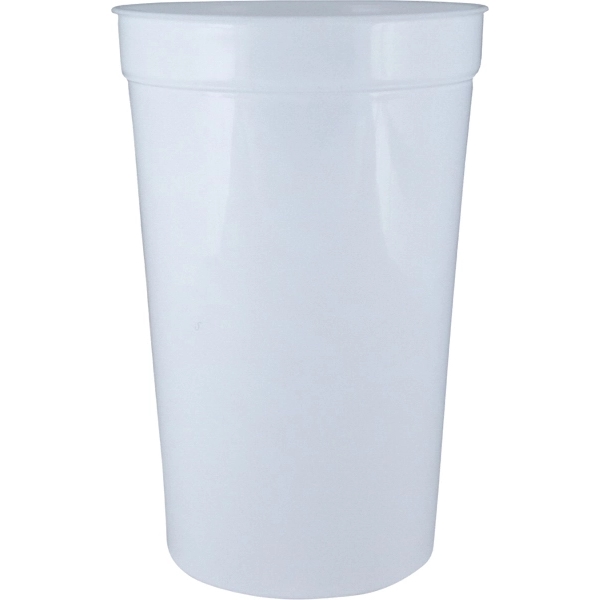 Durable 22 oz. smooth wall plastic stadium cup, perfect for events... from ASI 67075 Leprechaun Promotions, LLC / Leprechaun Promotions