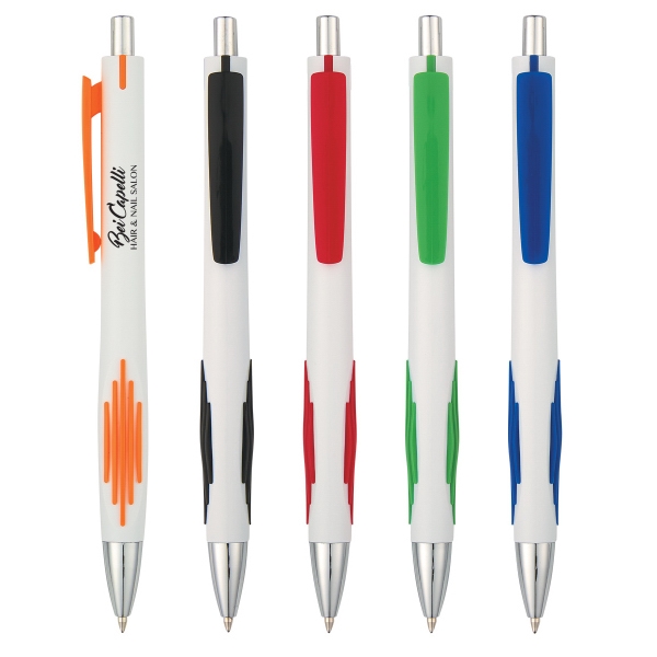 Striped-Grip Pen... from ASI 61125 Hit Promotional Products / Hit (R)