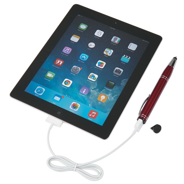 Stylus pen with power bank... from ASI 61125 Hit Promotional Products