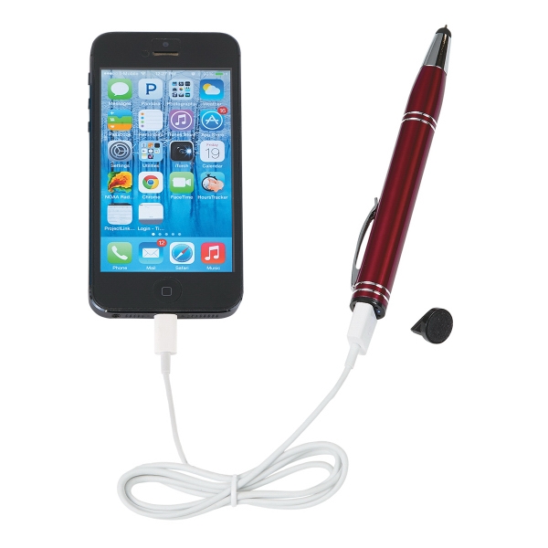 Stylus pen with power bank... from ASI 61125 Hit Promotional Products