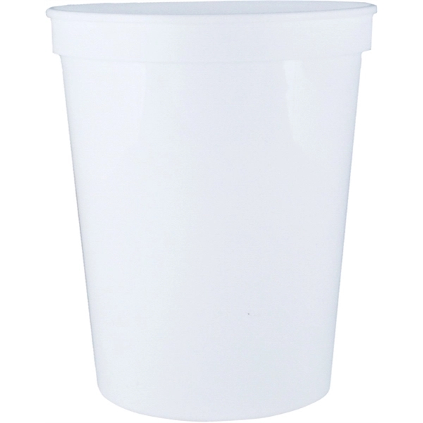 Durable 16 oz. smooth-walled stadium cup, ideal for high-volume events and... from ASI 67075 Leprechaun Promotions, LLC / Leprechaun Promotions