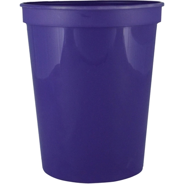Durable 16 oz. smooth wall plastic stadium cup, perfect for events... from ASI 67075 Leprechaun Promotions, LLC / Leprechaun Promotions