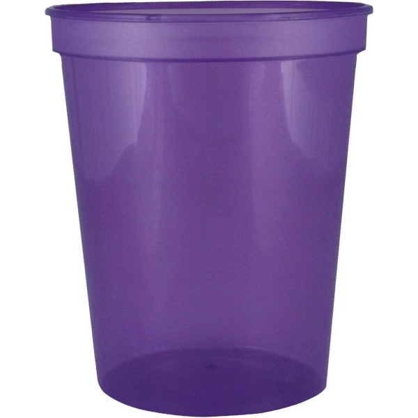 Durable 16 oz. smooth wall plastic stadium cup, perfect for events... from ASI 67075 Leprechaun Promotions, LLC / Leprechaun Promotions