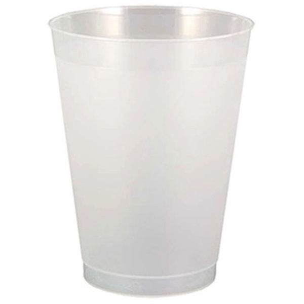 Durable 16 oz. frosted translucent plastic stadium cup, perfect for events,... from ASI 67075 Leprechaun Promotions, LLC / Leprechaun Promotions