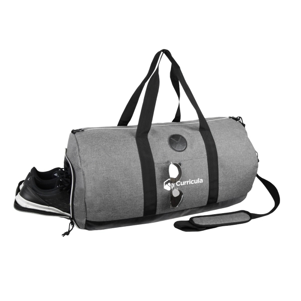 Xboost Duffel. Made of polished 600D polyester w/ synthetic leather... from ASI 57702 GoodHopeBags, Inc.