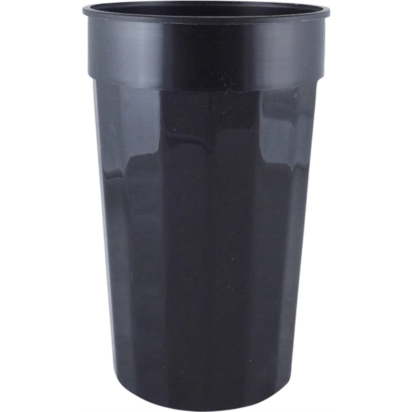 Durable 22 oz. fluted stadium plastic cup, perfect for events and... from ASI 67075 Leprechaun Promotions, LLC / Leprechaun Promotions