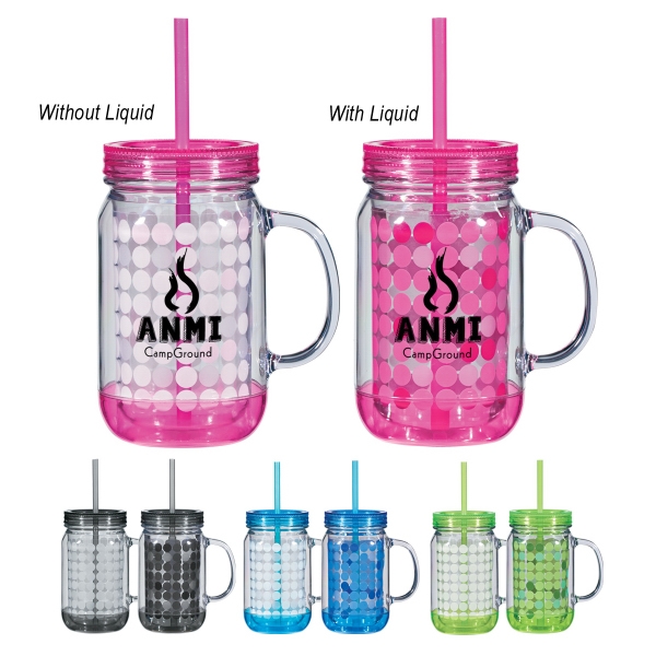 16 oz. Color Changing Mason Jar... from ASI 61125 Hit Promotional Products / Hit (R)
