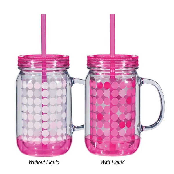 16 oz. Color Changing Mason Jar... from ASI 61125 Hit Promotional Products / Hit (R)