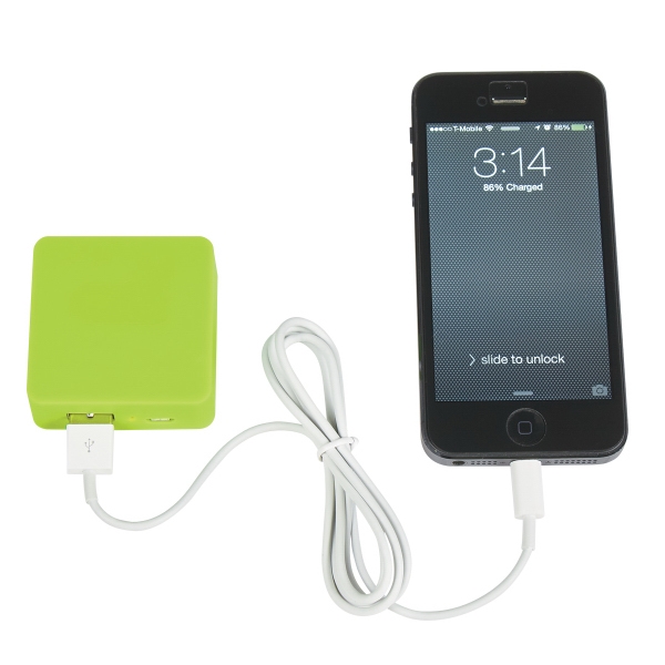 UL Listed Power Bank with Rubber Finish... from ASI 61125 Hit Promotional Products / Hit®