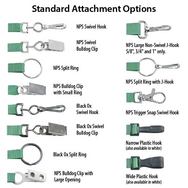 Unique custom silkscreen lanyard made with two different material colors. Free... from ASI 79898 Promovision / PROMOVISION