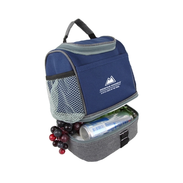 Made of polished 600D polyester, top zippered compartment to keep food... from ASI 57702 GoodHopeBags, Inc.