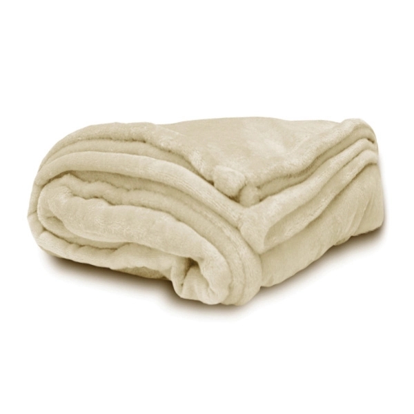 Soft faux micro mink throw blanket. Packaged in vinyl bag. ... from ASI 98085 Wolfmark