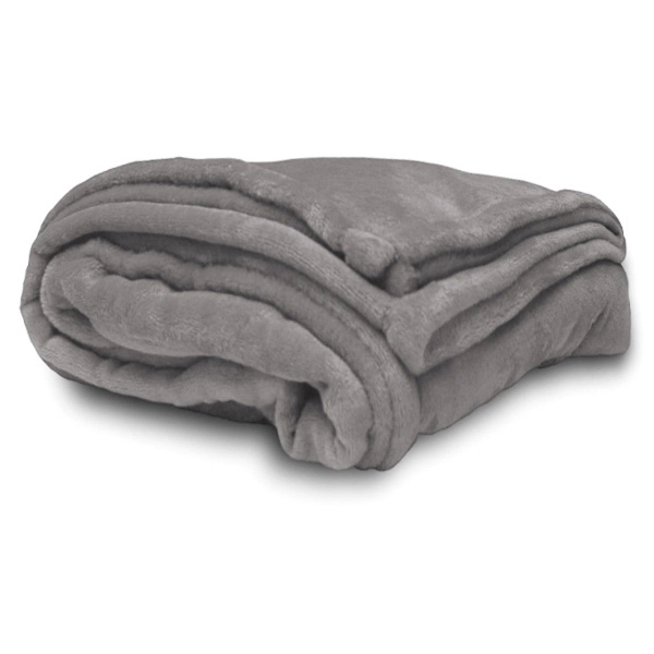 Soft faux micro mink throw blanket. Packaged in vinyl bag. ... from ASI 98085 Wolfmark