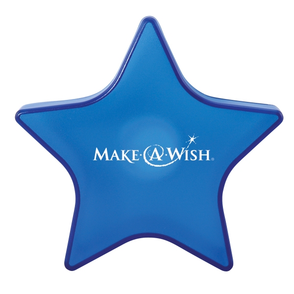 Star shape savings bank with twist off plug on back.... from ASI 62190 Illini / Illini