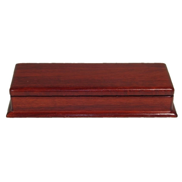 Wooden hinged lid storage box... from ASI 88156 Solid Dimensions Inc / Solid Dimensions Line