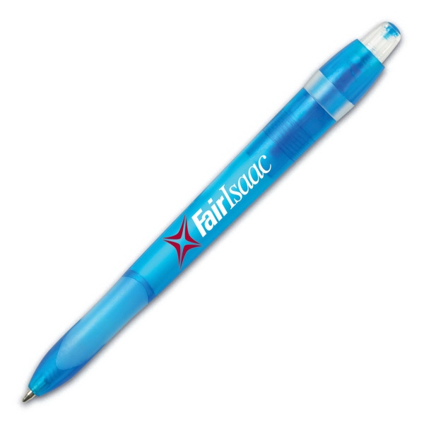 5 1/2" click-action retractable ballpoint pen with grip and smooth-writing Easy-Glide™... from ASI 34256 ALL-IN-ONE / ALL-IN-ONE® All In One® Allinone AllInOne® allinoneline