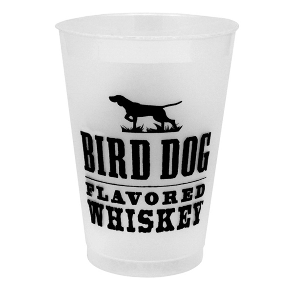 Durable 12 oz. frosted translucent plastic stadium cup, perfect for events,... from ASI 67075 Leprechaun Promotions, LLC / Leprechaun Promotions