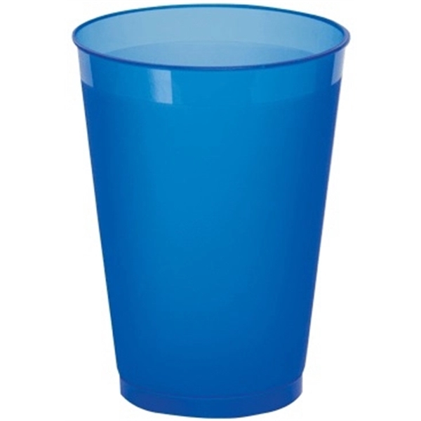 Durable 12 oz. frosted translucent plastic stadium cup, perfect for events,... from ASI 67075 Leprechaun Promotions, LLC / Leprechaun Promotions