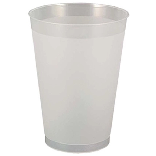 Durable 12 oz. frosted translucent plastic stadium cup, perfect for events,... from ASI 67075 Leprechaun Promotions, LLC / Leprechaun Promotions