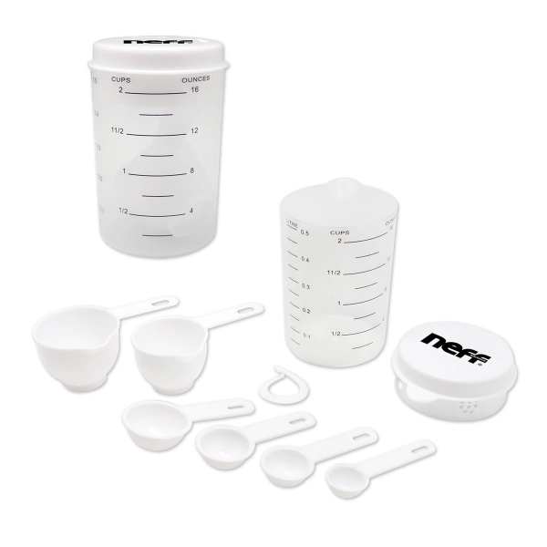 All-in-one plastic measuring set with 6 spoons 16 ounce pitcher and... from ASI 98360 WOWLine / WOWLine®