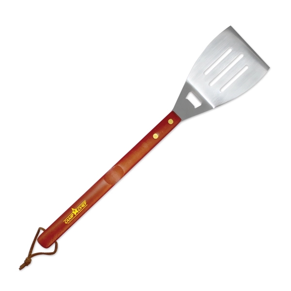 15" metal and wood barbecue and kitchen spatula with bottle opener.... from ASI 98360 WOWLine / WOWLine®