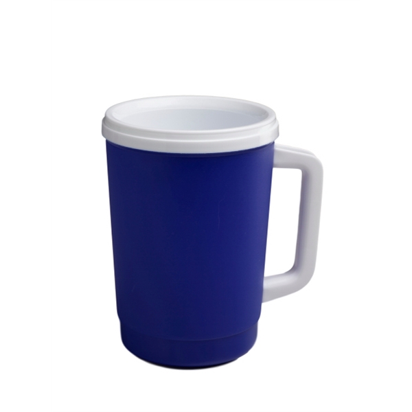Double wall insulated frosty 32 oz. mug.... from ASI 91265 ZZ CLOSED - Timberwolf Products / Timberwolf Alladin Plastics