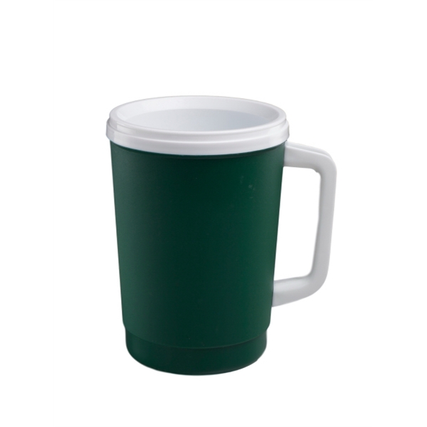 Double wall insulated frosty 32 oz. mug.... from ASI 91265 ZZ CLOSED - Timberwolf Products / Timberwolf Alladin Plastics