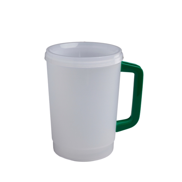 Double wall insulated frosty 32 oz. mug.... from ASI 91265 ZZ CLOSED - Timberwolf Products / Timberwolf Alladin Plastics