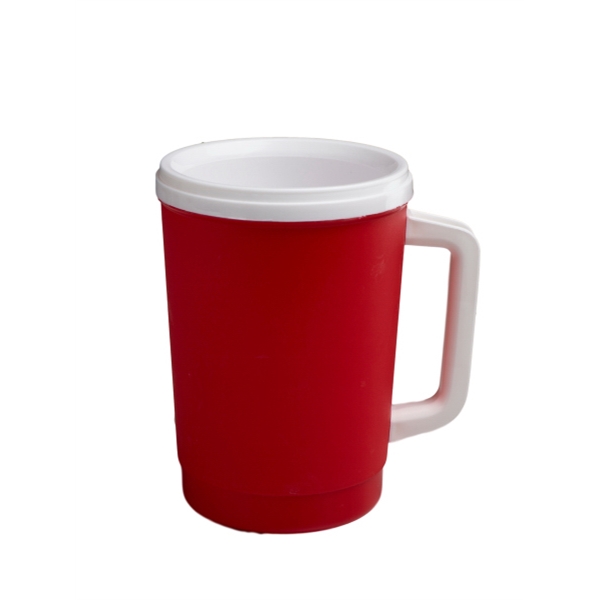Double wall insulated frosty 32 oz. mug.... from ASI 91265 ZZ CLOSED - Timberwolf Products / Timberwolf Alladin Plastics